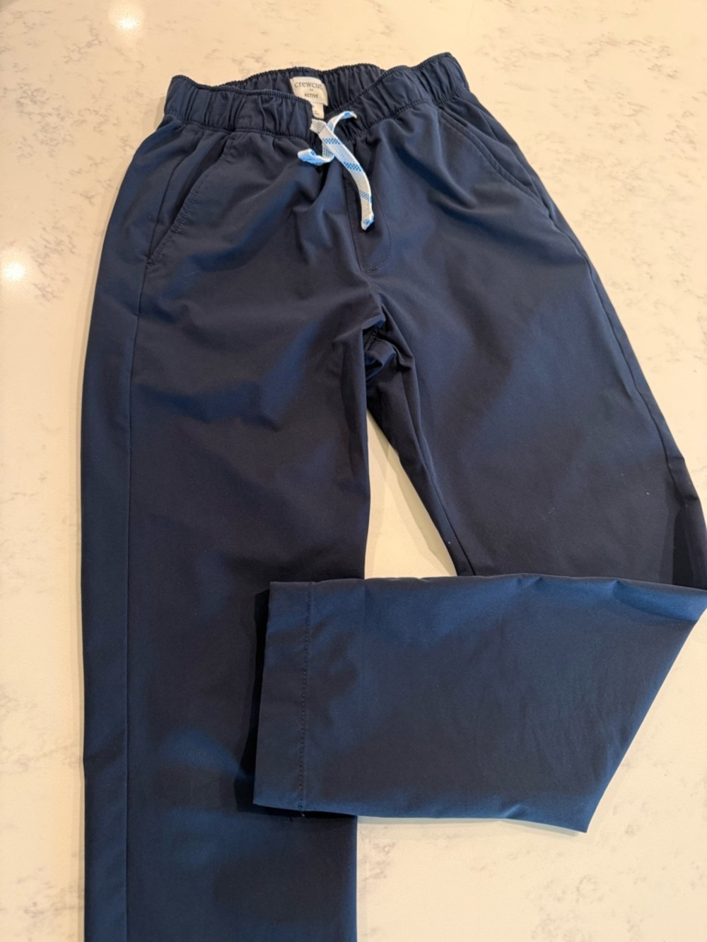 Crewcuts Navy Drawstring pants in Navy Blue